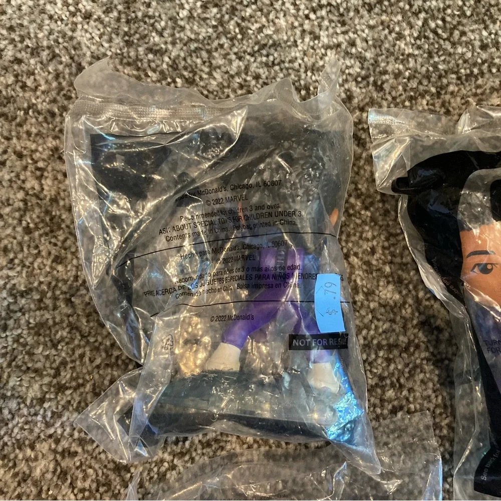 Lot of 14 Wakanda Forever McDonald's Happy Meal Toys - See Pics!